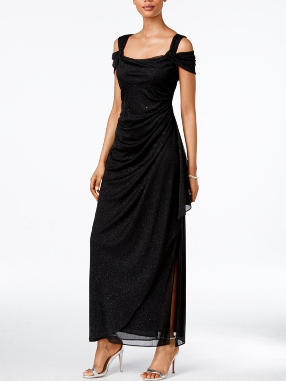 Alex Evenings Black Evening Gown